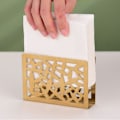 Miniatyrbilde 7 av 10: Serviettholder Lett Luksus Vertikal Serviettholder GULL STIL 2 gull -AD12-