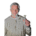 Miniatyrbild 2 av 5: MicroTouch SOLO Titanium Uppladdningsbar Skägg- & Kroppsrakapparat - Precisionstrimmer, Vattentät, 3 Kammar, USB{F2}-AD8-