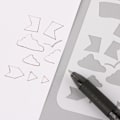 Pikkukuva 2 / 5: Bullet Journal -sapluunasetti, 20 kpl DIY-piirustusmalleja, askarteluprojekteja, koristelu aloittelijoille, piirtämisen opettelu-FD3-