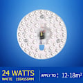 Miniatyrbillede 2 af 5: LED lyskildemodul eftermonteringssæt til loftlygte modul pære udskiftning hvidt lys AC180-265V-AD4-