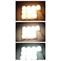 Pikkukuva 5 / 5: 10 LED Meikkipeilivalot Himmennettävä LED Seinävalaisin Meikkipeili -AD4-