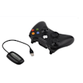 Pikkukuva 2 / 5: Langaton Xbox 360 -ohjain 2,4 GHz peliohjain langaton ohjain (musta)-AD4-