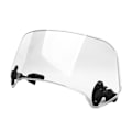 Miniatyrbillede 1 af 5: Transparent Farve Universal Motorcykel Justerbar Vindskærm Forlænger Vindskærm Spoiler Deflektor-FD3-