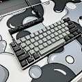 Miniatyrbillede 3 af 5: Black Friday Kraken Keyboards Xxl Udvidet Gaming Musemåtte Tyk Skrivebordsmåtte (stealth)-AD4-