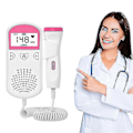 Miniatyrbillede 2 af 2: LCD-skærm Ultralyd Babymonitor Foster Doppler Til Gravide Hjem Graviditet Baby Hjertefrekvensdetektor Ingen Stråling -AD9-