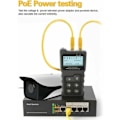 Miniatyrbillede 3 af 5: Kabeltester Netværkskabeltester RJ45 Patch Cord Tester LAN Netværkstester Linjetester Ethernet Kabeltester PoE Checker