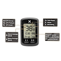 Miniatyrbillede 4 af 5: Cykelcomputer G+ Trådløs GPS Speedometer Vandtæt Landevej MTB Cykel Baggrundslys Bluetooth ANT+ med C