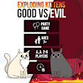 Miniatyrbild 2 av 5: Exploding Kittens God vs. Evil - 2-5 Spelare - Ålder 7+ - Familjespel - Partyspel
