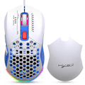 Miniatyrbillede 3 af 5: Trådløs Gaming Mus USB Tråd RGB Gaming Ultralet Honningkam Mus 7200DPI Programmerbar Spilmus Til Computer PC
