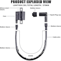Miniatyrbillede 2 af 5: Tændspole til Yamaha Pw 50 Pw50 1981-2009 Pw 80 Pw80 1981-2009【mo】-AD4-