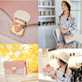 Miniatyrbillede 4 af 4: Små Enhjørning Crossbody Tasker til Små Piger Skuldertasker Søde Håndtasker Pung Kæde Messenger Tasker til Teenagere (Pink Crossbody Tasker 2)
