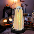 Miniatyrbillede 5 af 5: Halloween Lysende Spøgelse Halloween Dekoration Spøgelse i Glasklokke Sød Spøgelse med Lys til Pejs Halloween Dekorationer