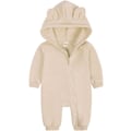Pikkukuva 1 / 5: Vastasyntyneiden poikien ja tyttöjen onesie-body pitkähihainen karhun korva huppari vauvan kevät- ja syksyonesie