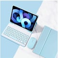 Miniatyrbillede 2 af 5: iPad Mini 4/5 Tastatur Etui med Mus, 7,9 Tommer Generation Etui med Aftageligt Trådløst Bluetooth Tastatur Blyantsholder Læder Smart Cover Grøn