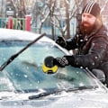 Miniatyrbillede 2 af 5: Ledningsfri Elektrisk Håndholdt Isskraber - Roterende Skive Vindue Skraber Til Is, Sne & Frost