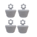 Miniatyrbild 1 av 5: 4-pack Badkarspropp, Universal Badkarspropp, Silikon Badkarsproppar Badkaravloppsplugg, Passar