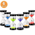 Miniatyrbillede 2 af 5: 1/3/5/10/15/30min C-formet Sandur R 6 stk/sæt