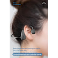 Miniatyrbillede 2 af 5: G2 Knogleledning Bluetooth Headset Hængende Øre Sports Stereo TWS Kort Bluetooth Headset (Sort)