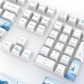 Miniatyrbild 5 av 5: 108 Tangenter Delfin Spel Keycaps PBT 5 Sidor Färg Sublimering Keycap Cherry Profil för Tangentbord 6.25 7U för Mekaniskt Tangentbord