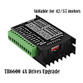 Miniatyrbillede 3 af 5: TB6600 Opgraderet Digital Motor Driver 4A 2-Fase Trinmotor Controller til 42 57 Trinmotor Udskiftning til TB6600