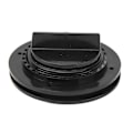Miniatyrbillede 1 af 5: Scupper Ventilprop Efficient ABS Nem Installation Bådafløbsprop til Yachter Speedbåde Kajakker Sort