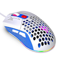 Miniatyrbillede 4 af 5: Trådløs Gaming Mus USB Tråd RGB Gaming Ultralet Honningkam Mus 7200DPI Programmerbar Spilmus Til Computer PC
