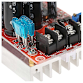 Miniatyrbild 3 av 4: 1200W DC-DC-omvandlare Boost Steg-upp Strömförsörjningsmodul 20A In 8-60V Ut 12-80V Justerbar