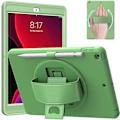 Miniatyrbillede 1 af 5: iPad 9. generation Etui 2021, iPad 7./8. generation Etui 10,2 tommer 2019/2020, iPad 10,2 Etui med Skærmbeskytter Håndrem Støttefod Blyantholder