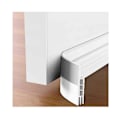 Miniatyrbilde 1 av 5: 2x Under Door Sweep Værstripping Dørtrekk Stopper Blokkerer Sterk Lim