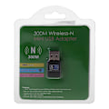 Miniatyrbilde 1 av 5: RTL8192 USB WiFi-adapter Trådløs nettverksadapter 300M 2.4G Wifi-mottaker USB-dongle for stasjonær/bærbar PC