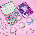 Miniatyrbild 2 av 5: Charm Armband Kit, Smyckestillverkningstillbehör Pärlor, Enhörning/Sjöjungfru Hantverkspresenter Set för Flickor Tonåringar 5-12 År