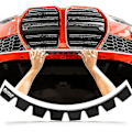 Miniatyrbild 1 av 5: Sliplo Ultra Universal Front Bumper Repskydd Skid Plate Bumper Skydd för Sänkta Bilar, Kolfibersplitters och Eftermarknadsläppar
