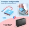 Miniatyrbillede 3 af 5: Bærbar Nintendo Switch Dockningsstation TYPE-C Hub med HDMI og USB 3.0 Perfekt til Rejser og Spil