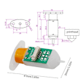 Miniatyrbild 5 av 5: 3D Touch-sensor BLTouch Automatisk Sängutjämning Sensor BL Touch För AnetA8 Tevo Reprap MK8 Ender3 Pro 3D-skrivardel