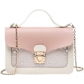 Miniatyrbillede 1 af 4: Små Enhjørning Crossbody Tasker til Små Piger Skuldertasker Søde Håndtasker Pung Kæde Messenger Tasker til Teenagere (Pink Crossbody Tasker 2)