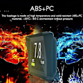 Miniatyrbild 4 av 5: Bil A203 Obd2 Bordsdator Digital Dator Resdisplay Hastighet Bränsleförbrukning Mätare