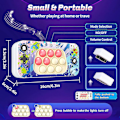 Miniatyrbild 5 av 5: Pussel Pop Ljusspel Fidget Resespel, Resesensoriska Fidgetleksaker Populära Handhållna Spel För Anti-Ångest Barnpresenter