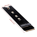 Miniatyrbild 4 av 5: Hårddisk Konverteringsadapterkort för M.2 NVME SSD Konverteringsadapterkort för MacBook Air A1466 A1465 Lätt att använda