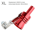 Miniatyrbild 1 av 5: Turbo Sound Simulator Whistle Extern Modifierad Avgassystem Turbo Dämpare Blow Off Ventil Whistle Pipe Sound Simulator Whistle