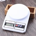 Miniatyrbild 2 av 4: Bärbar Digital Elektronisk Vågskala Hög Precision 1kg-10kg/1g Smyckesvåg LCD-Display Karatvåg Hemkök Matvåg