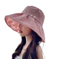 Dames Floppy Solhat UV Beskyttelse Foldbar Rulbar Strandhat Åndbar Sommerferie Udendørs (pink)