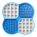 Miniatyrbillede 1 af 3: Silikon Hundebolle Anti-Skid Langsom Foder Pet Vand Feeder Mad Foder Tallerkener