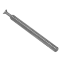Miniatyrbillede 5 af 5: Dovetail Fræser Karbid 2 Skær Metric Metalbearbejdning Fræser Værktøj 3mm 3 X 60 Grader X 40L