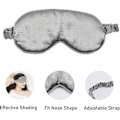 Miniatyrbild 3 av 4: Sovmask 4-pack Sidenögonmask Mjuk Satinögonmask Elastiskt Band Nattögonmask Resesömn Lämplig för Män och Kvinnor
