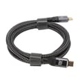 USB C till USB C-kabel PD240W USB2.0 Typ C-gränssnitt 480 Mbps USB C hane till C hane dubbeländad datakabel 150 cm