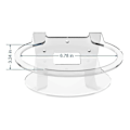 Miniatyrbild 4 av 5: 1 st Hyllfäste H för Orbi-montering, för Orbi Wifi-router AC3000 RBS50, RBK50, RBK53, RB