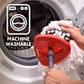 Miniatyrbilde 3 av 5: EasyWring og Clean Turbo Classic Mikrofiber Mopp Erstatningshoder