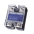 Miniatyrbild 2 av 5: Solid State Relä Enfas DC till AC SSR med Plastskydd Ingång DC3?32V Utgång AC24~480V 120A