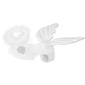 Miniatyrbillede 2 af 4: Rubie's Engel Halo og Vinger Kostume Tilbehørssæt til Kæledyr, Medium til Stor