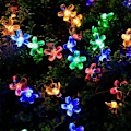 Miniatyrbild 2 av 4: Solenergi 7m 50 Lampa Utomhus Vattentät 50 Led Fairy Lamp (Körsbärsblomfärg)